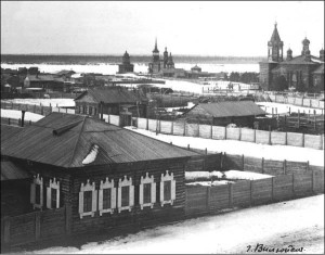 Вид на Иннокентьевскую кладбищенскую церковь